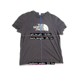 The North Face T-Shirt Cotton Black XL Mens Logo Crew Neck Short Sleeve
