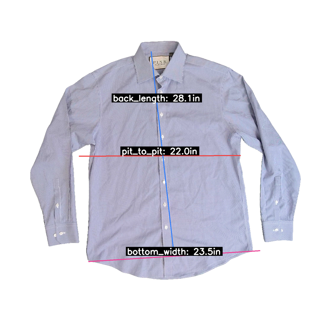 Thomas Pink Shirt Cotton Blue 16 34in Check Slim Fit Mens Long Sleeve