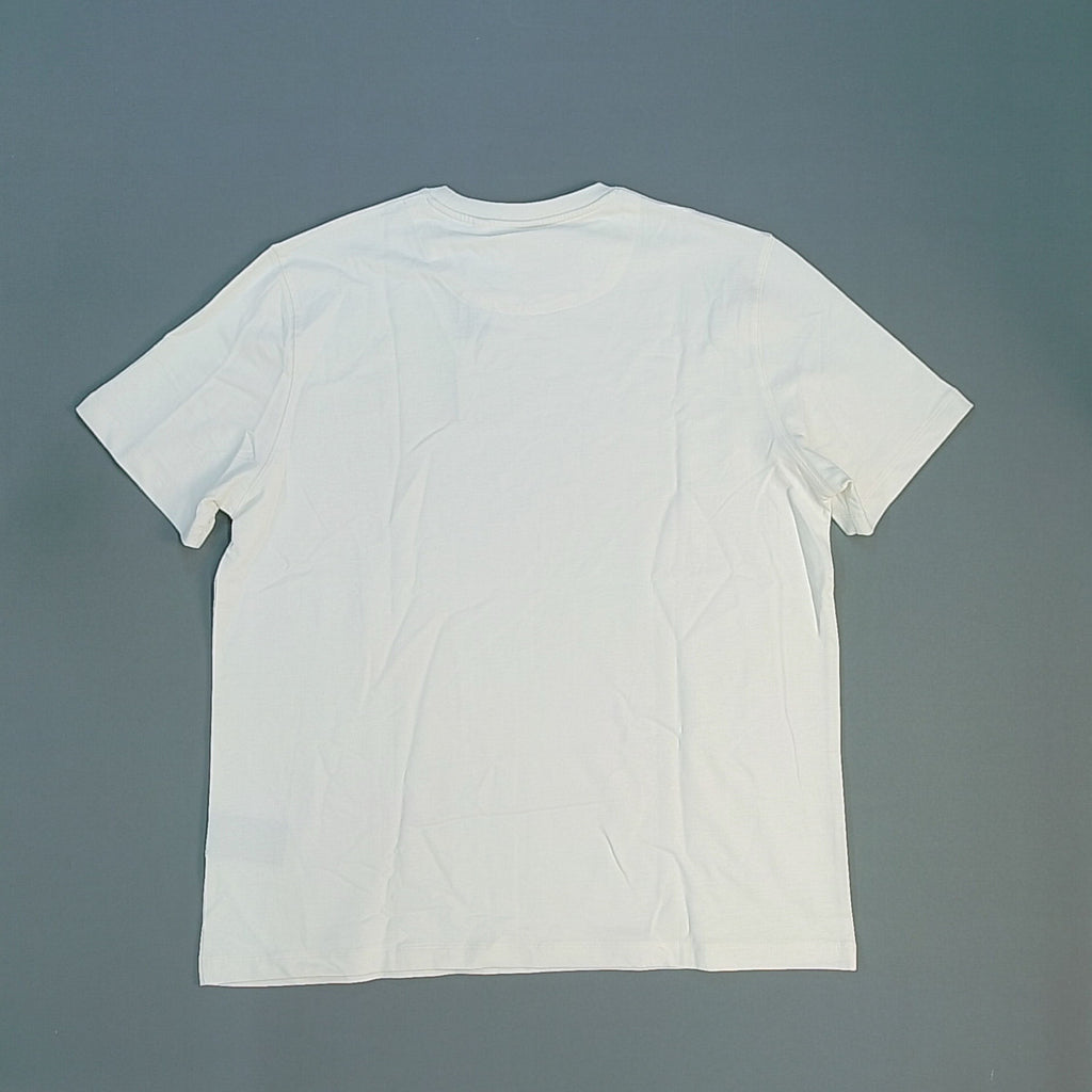 Douglas Hayward T-Shirt Cotton Cream XXL Mayfair London Loopback Mens Relaxed