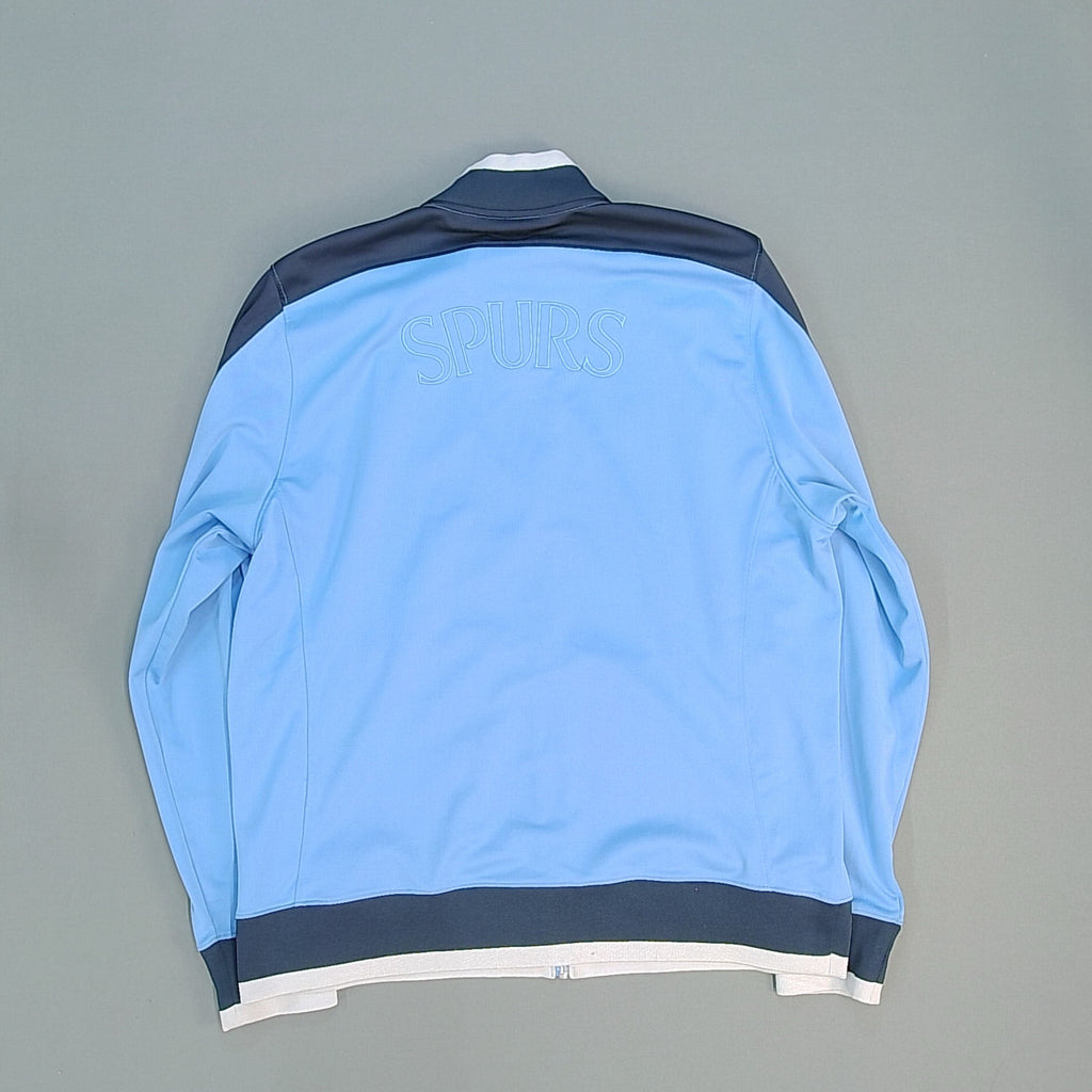 Under Armour Track Jacket Polyester Blue XL Spurs Tottenham Mens Football Retro