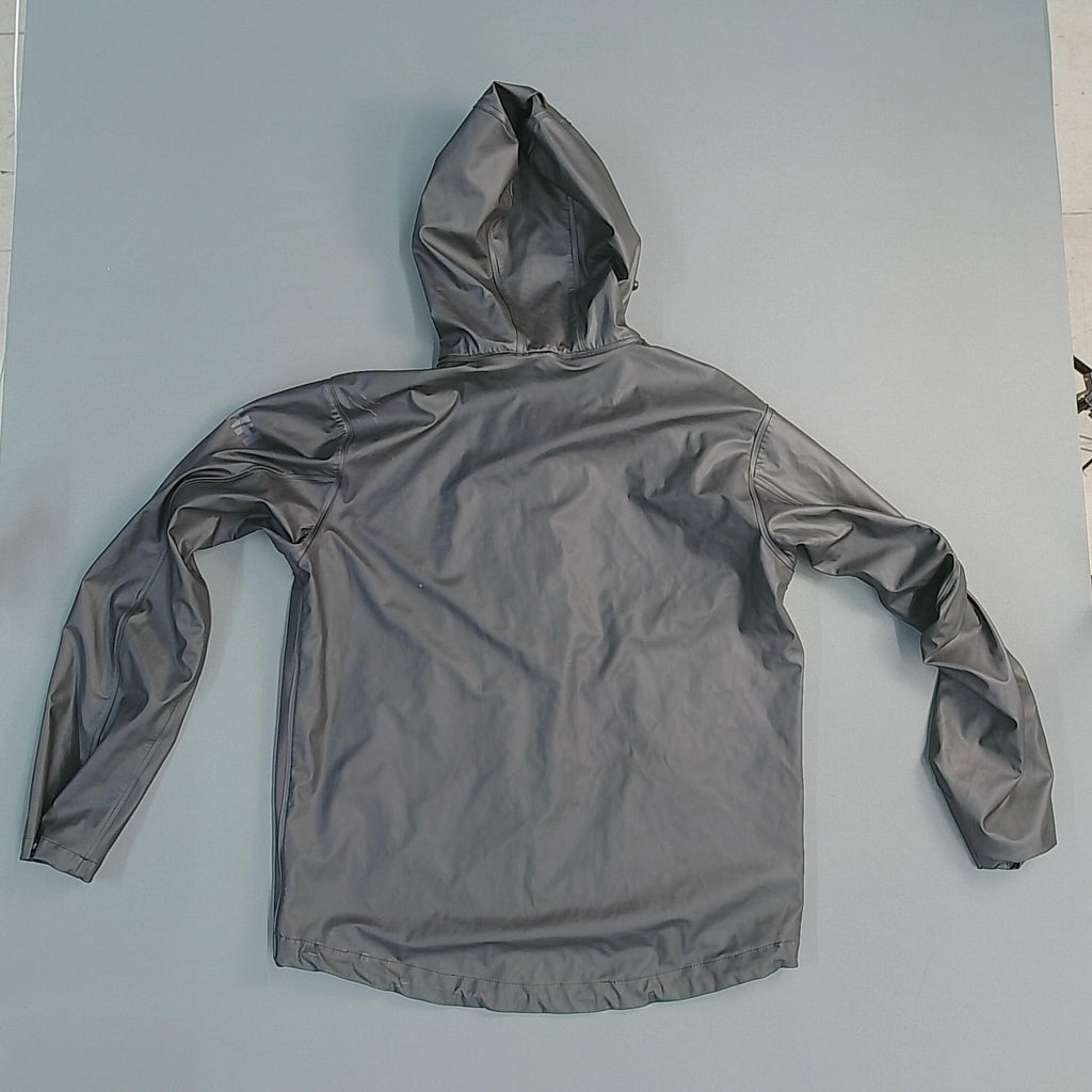 Helly Hansen Jacket Coated Black S Hooded Windbreaker Mens Rain Coat Outdoor
