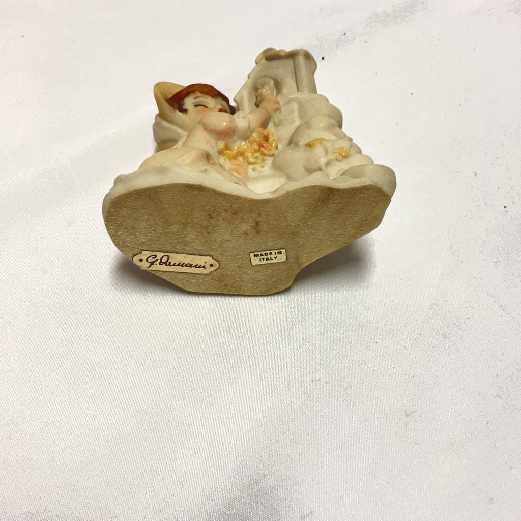 G Armani Figurine Set Porcelain Multi Vintage Italy Children Animals Collectible
