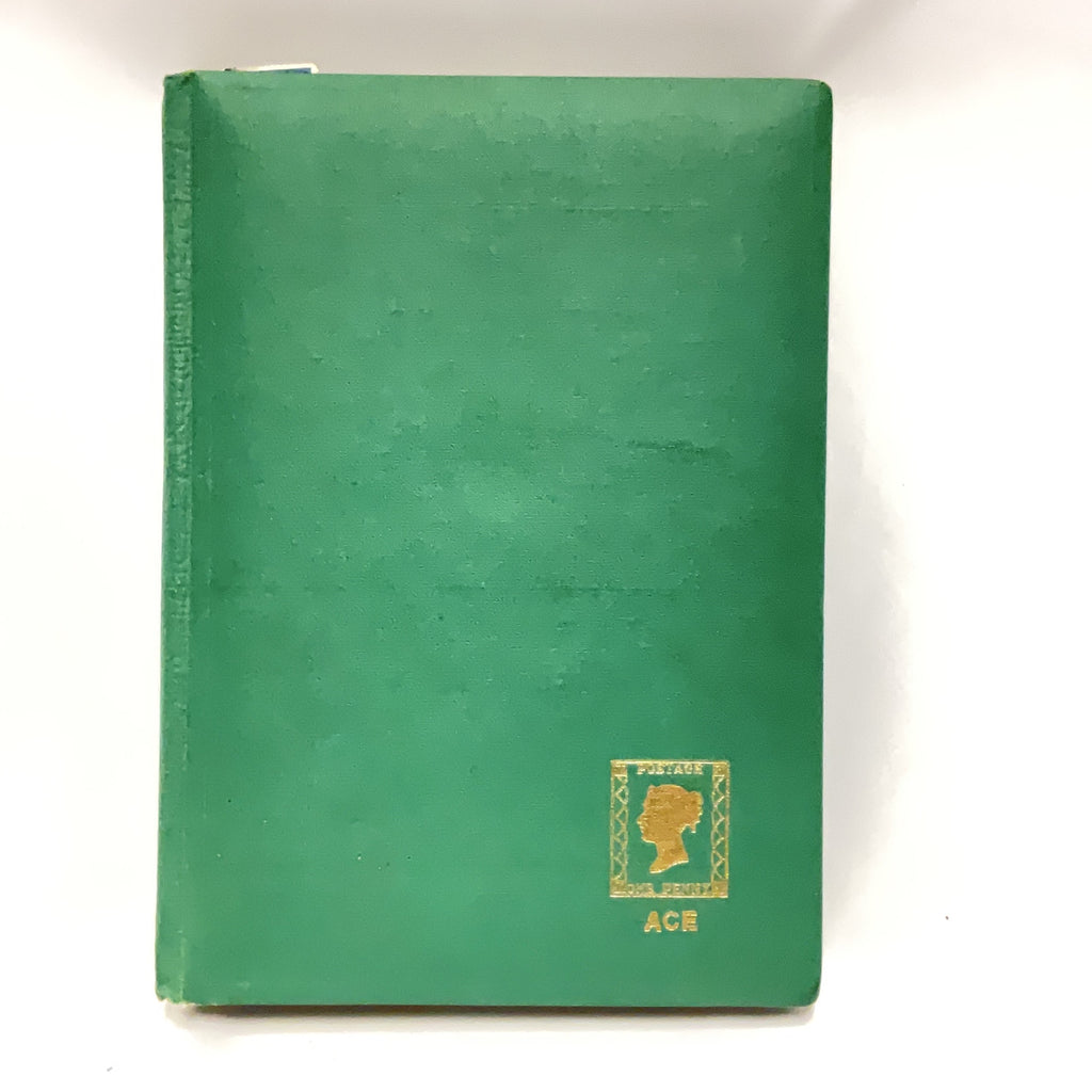 Ace Stamp Album Green Vintage GB and World Stamps Collection with FDC