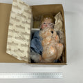 Ashton-Drake Galleries Porcelain Baby Doll Blue Gingham Boxed Collectible