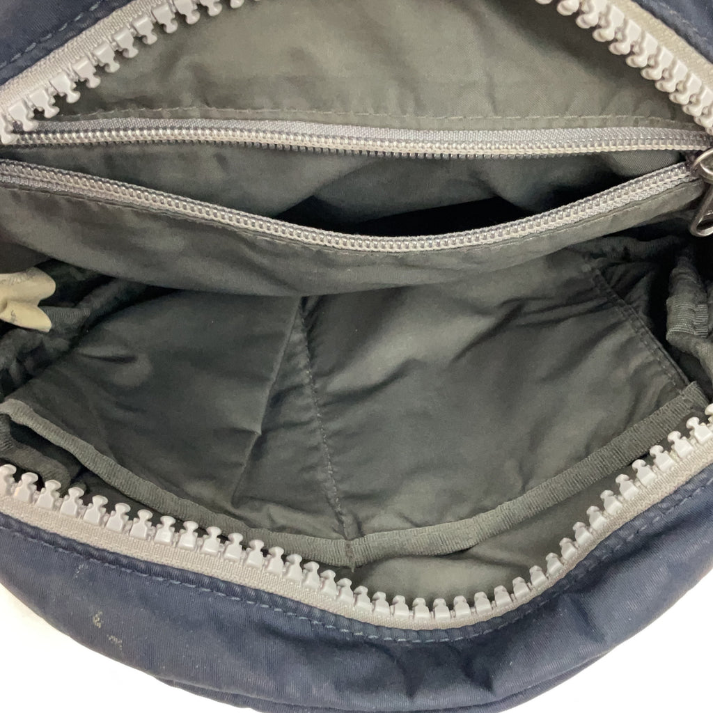 Roka London Bag Company Crossbody Nylon Navy Round Unisex Retro