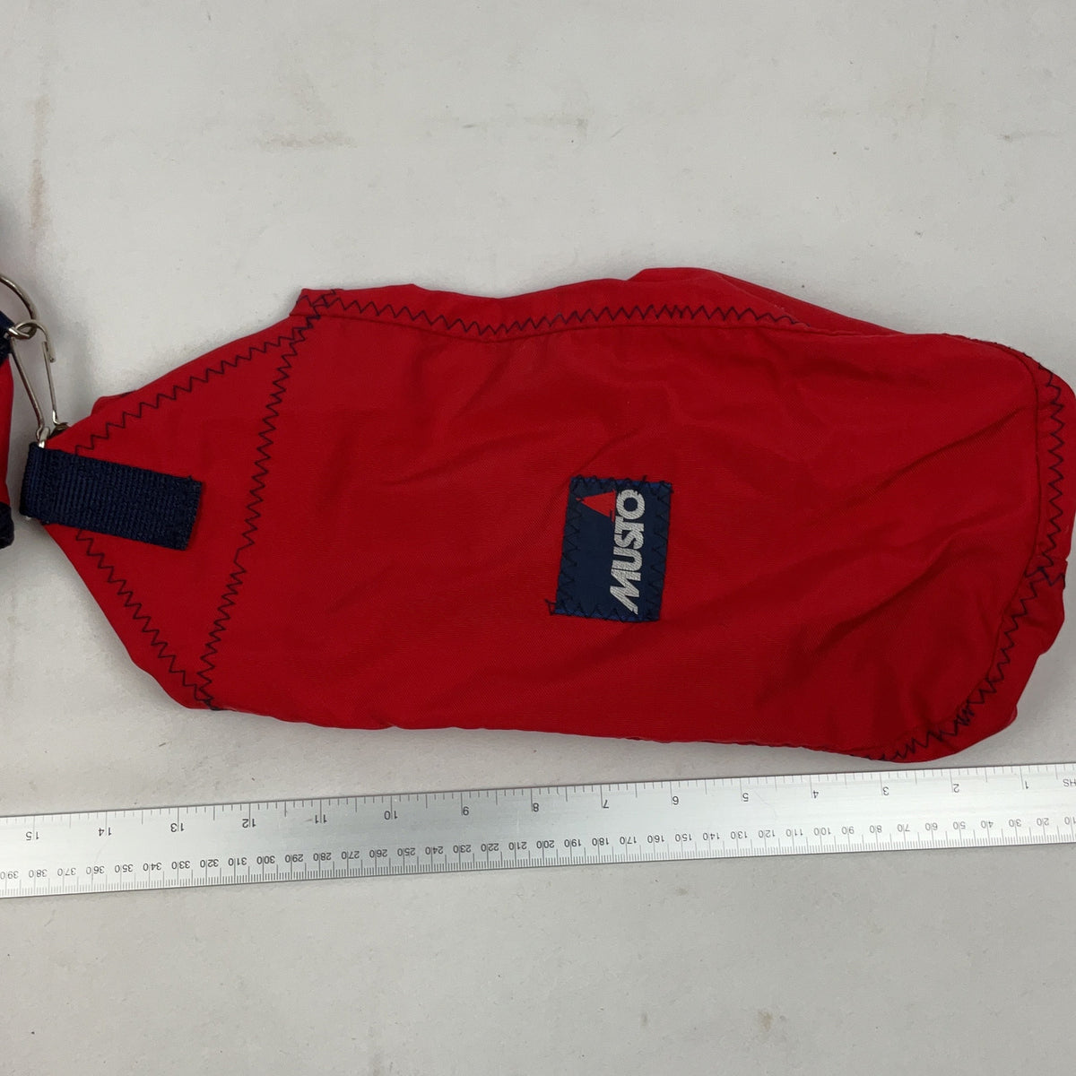 Musto Bosun's Safety Chair Nylon Red Navy Sailing Rigging Harness Vintage