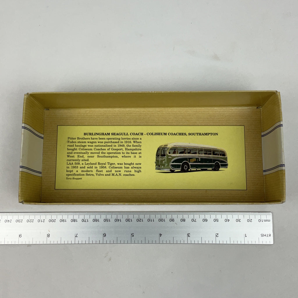 Corgi Classics Burlingham Seagull Coach Diecast Limited Edition 97178 Boxed