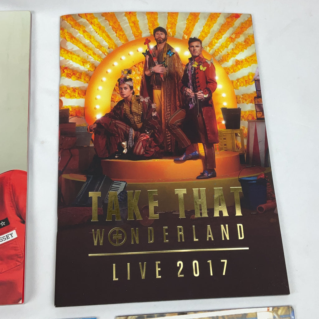 Take That Memorabilia Bundle Tour Programmes Vinyl Singles 90s Pop Collectible