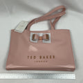 Ted Baker Tote Bag Patent Pink Womens Bow Detail New With Tags London