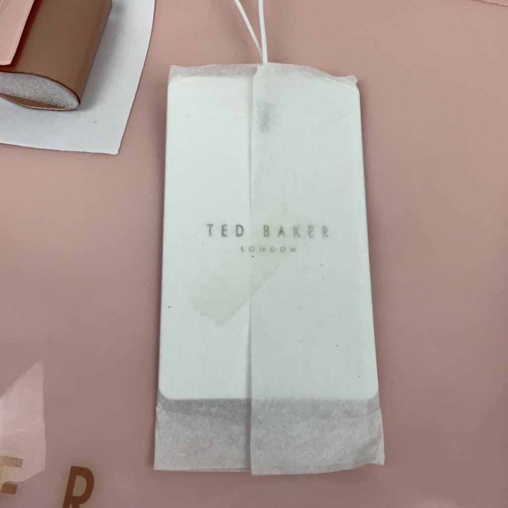 Ted Baker Tote Bag Patent Pink Womens Bow Detail New With Tags London