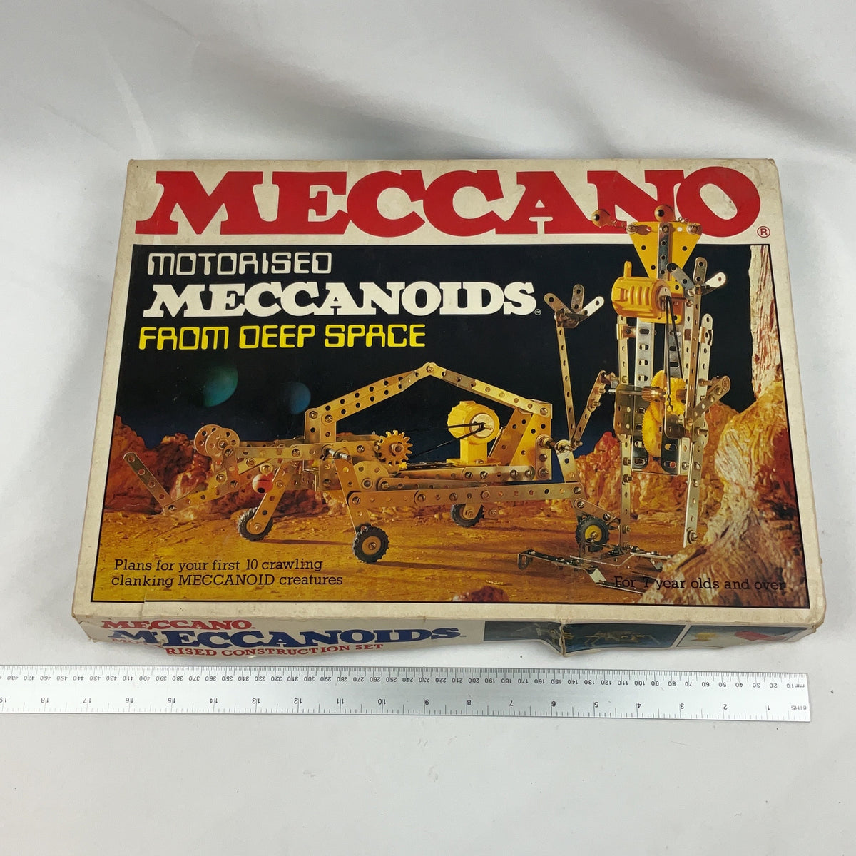 Meccano Meccanoids Set Metal Multi Vintage Motorised Construction Kit Retro