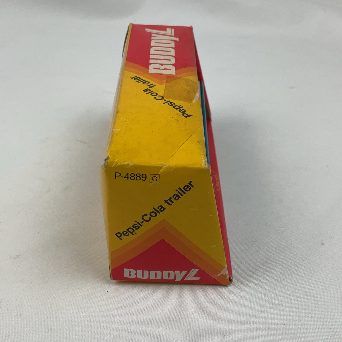 Buddy L Pepsi-Cola Trailer Truck Steel Blue Vintage Boxed Toy