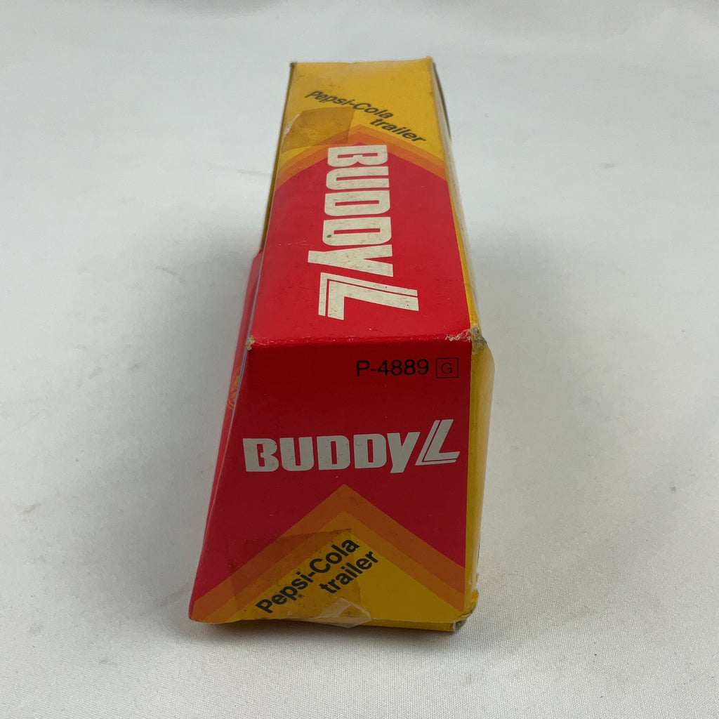 Buddy L Pepsi-Cola Trailer Truck Steel Blue Vintage Boxed Toy