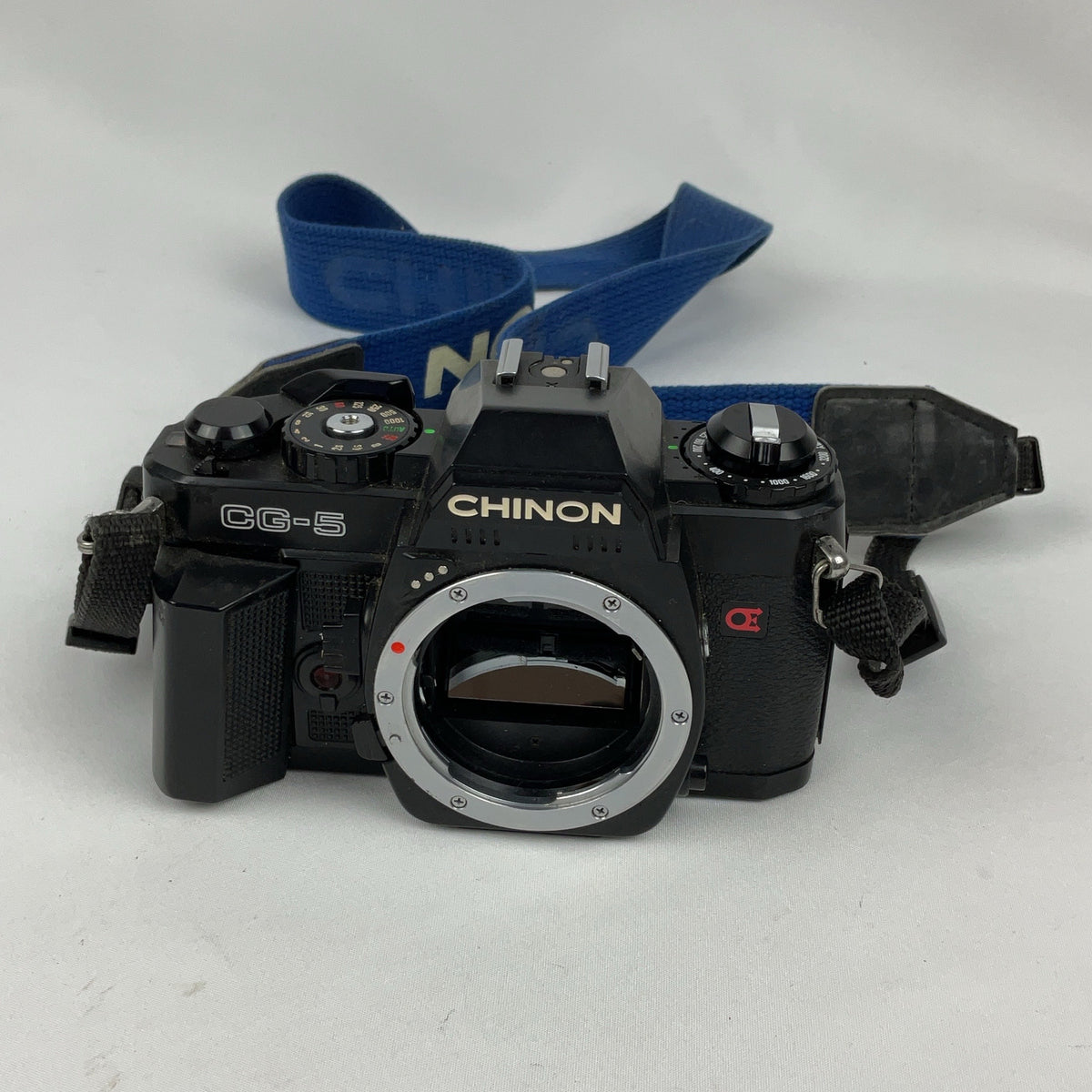 Chinon CG-5 35mm SLR Film Camera Body Black Vintage Retro No Lens