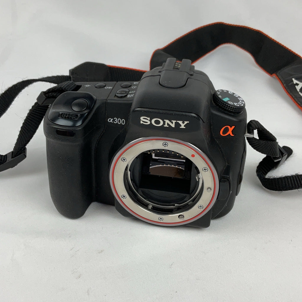 Sony Alpha 300 DSLR Camera Body Black Digital SLR Retro Mens