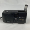 Fujifilm Clear Shot Super Compact Film Camera Black 35mm Point Shoot Vintage