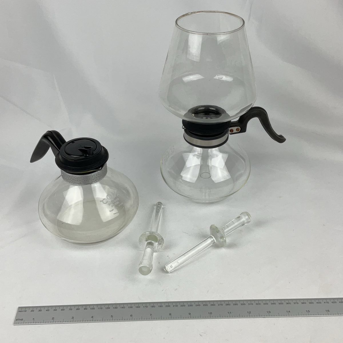 Cona Vintage Coffee Maker Glass Black Standard Model Vacuum Siphon
