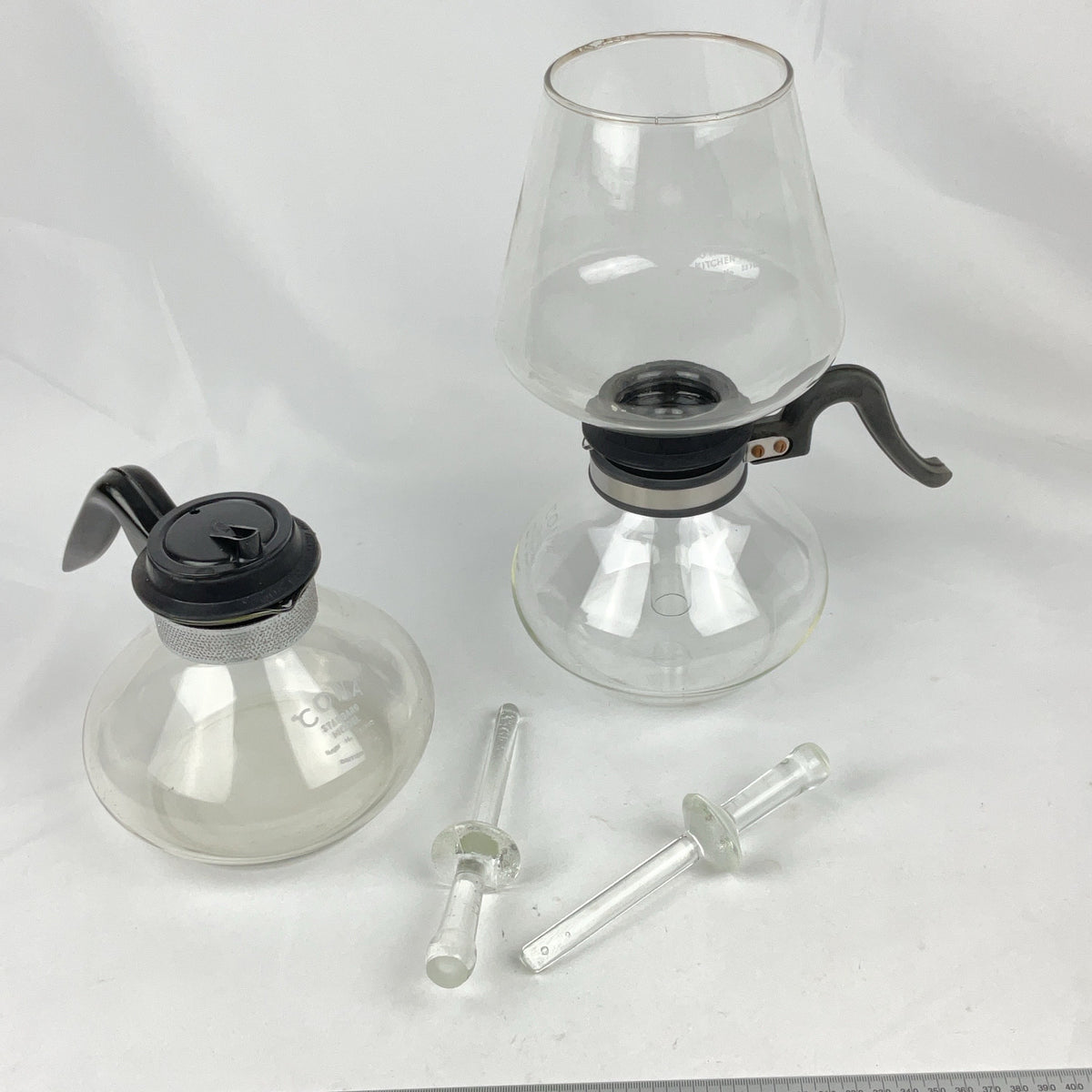Cona Vintage Coffee Maker Glass Black Standard Model Vacuum Siphon