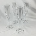 Villeroy Boch Champagne Flutes Glass Clear Set of 4 Crystal Barware