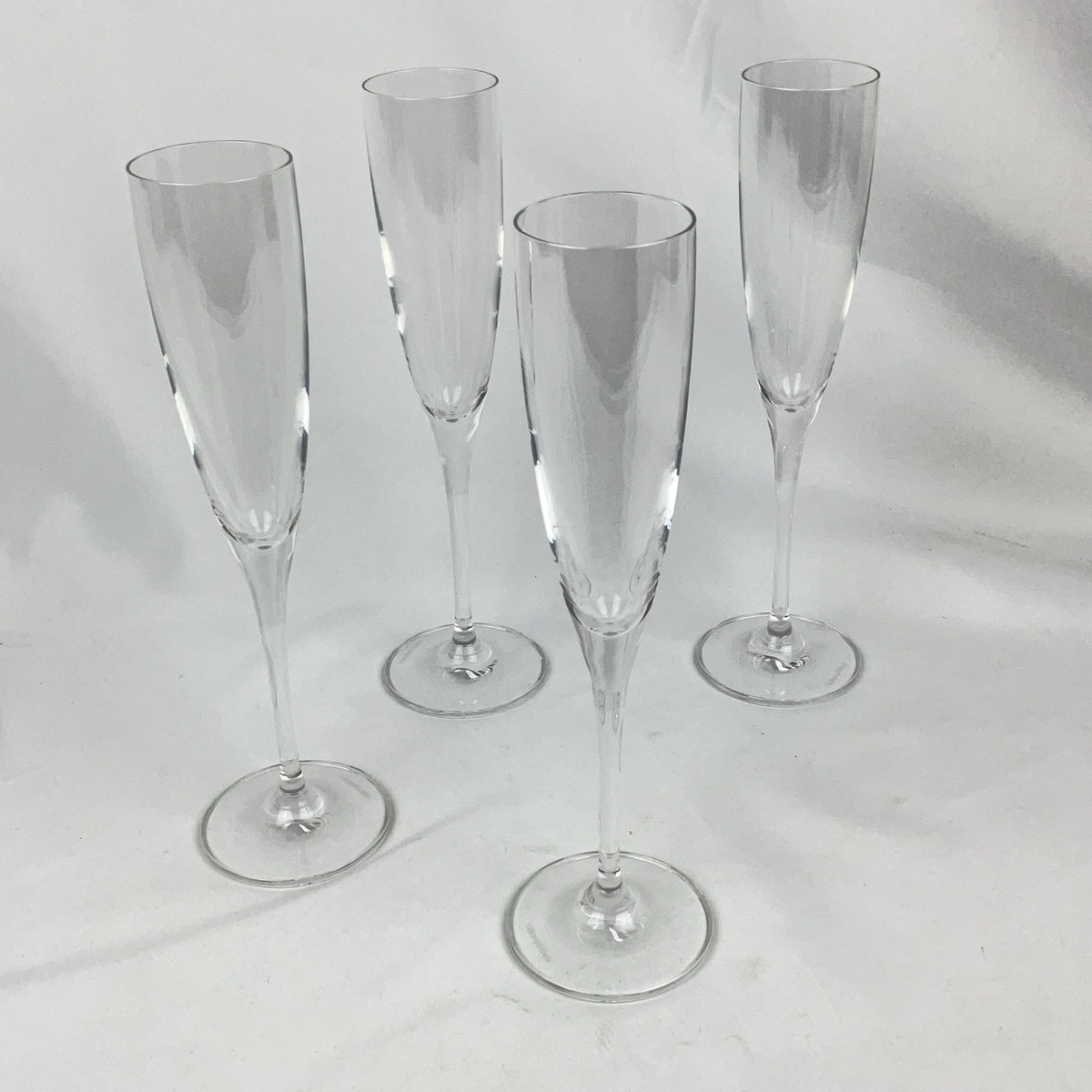 Villeroy Boch Champagne Flutes Glass Clear Set of 4 Crystal Barware