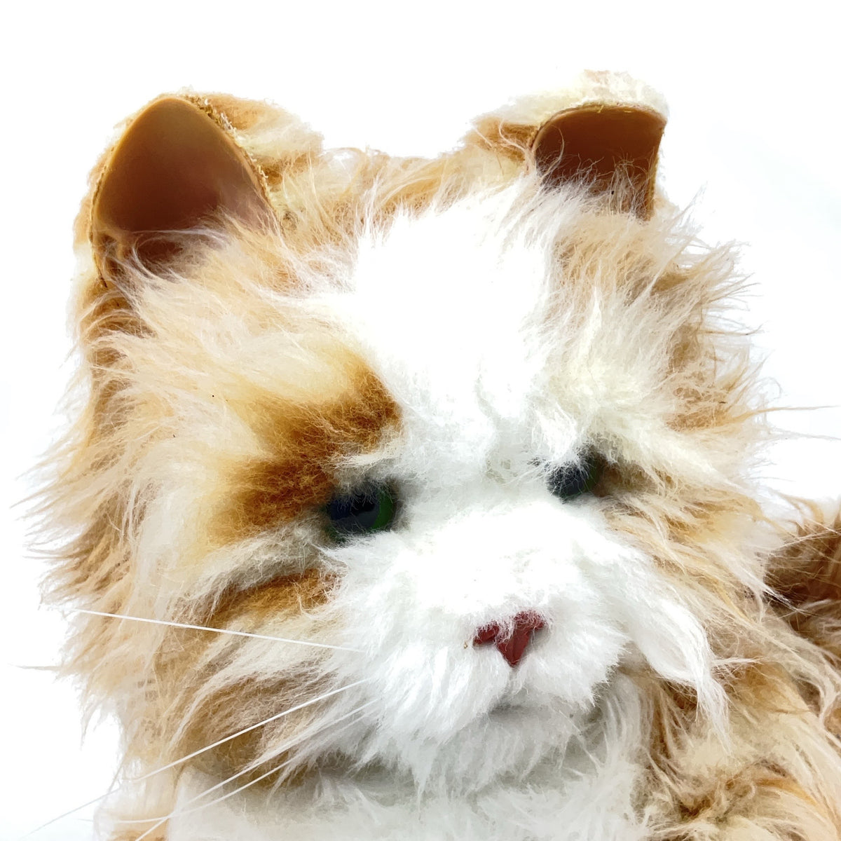 Hasbro Joy For All Companion Cat Plush Orange Ginger White Robotic Pet