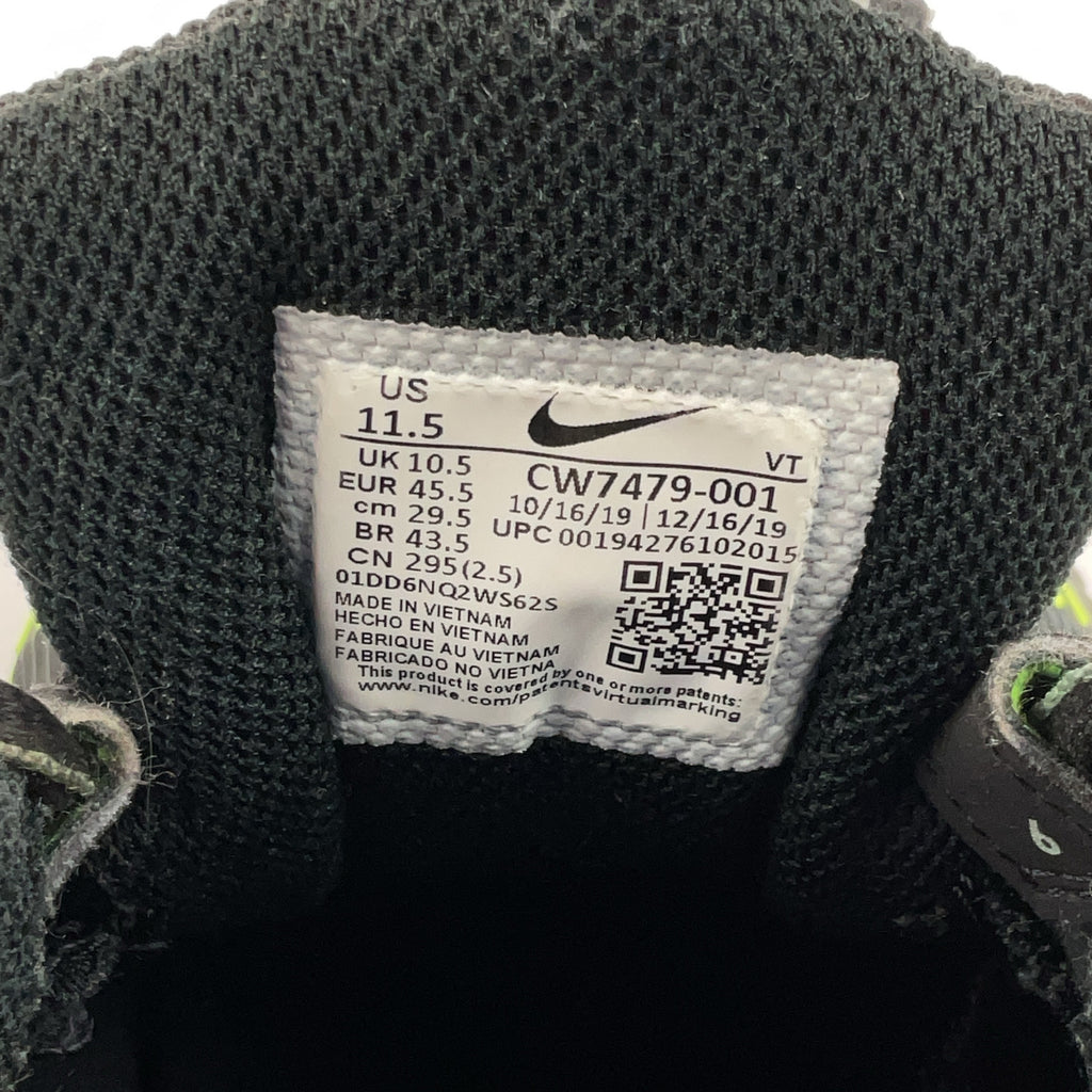 Nike Air VaporMax 360 Trainers Black Volt UK 10.5 Mens Sneakers Running