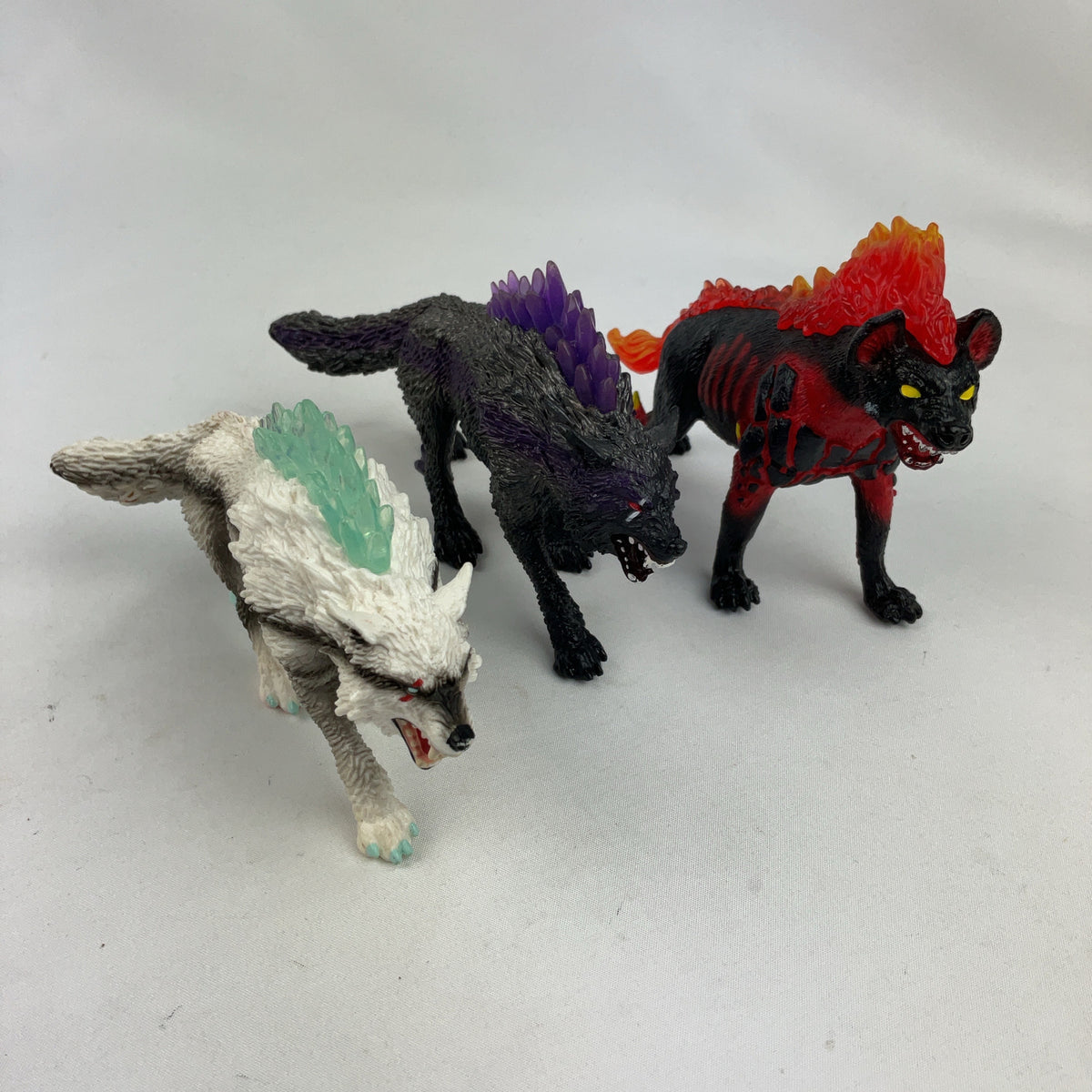 Schleich Eldrador Creatures Wolf Figures Multi Kids Set of 3 Fantasy Toys