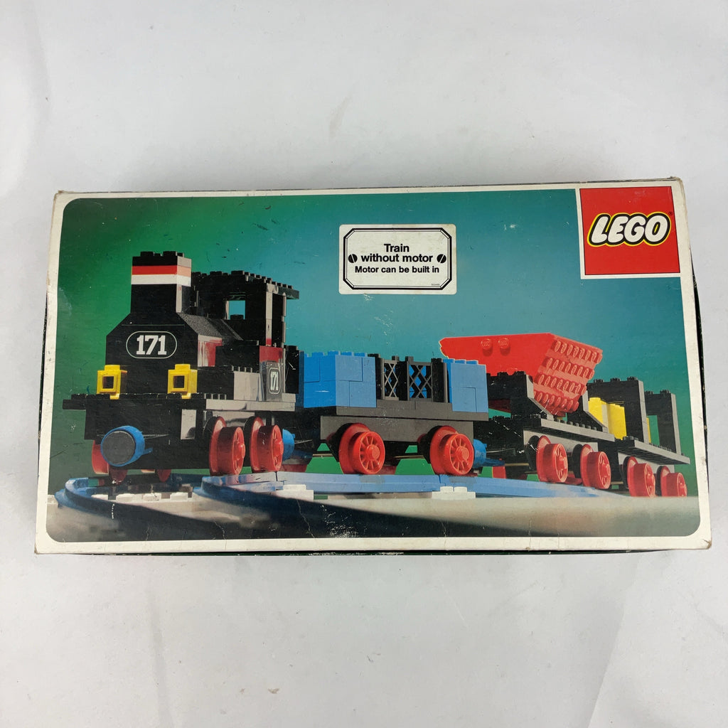 LEGO 171 Train Set Vintage Steam Locomotive Boxed Missing Pieces Sold As Seen