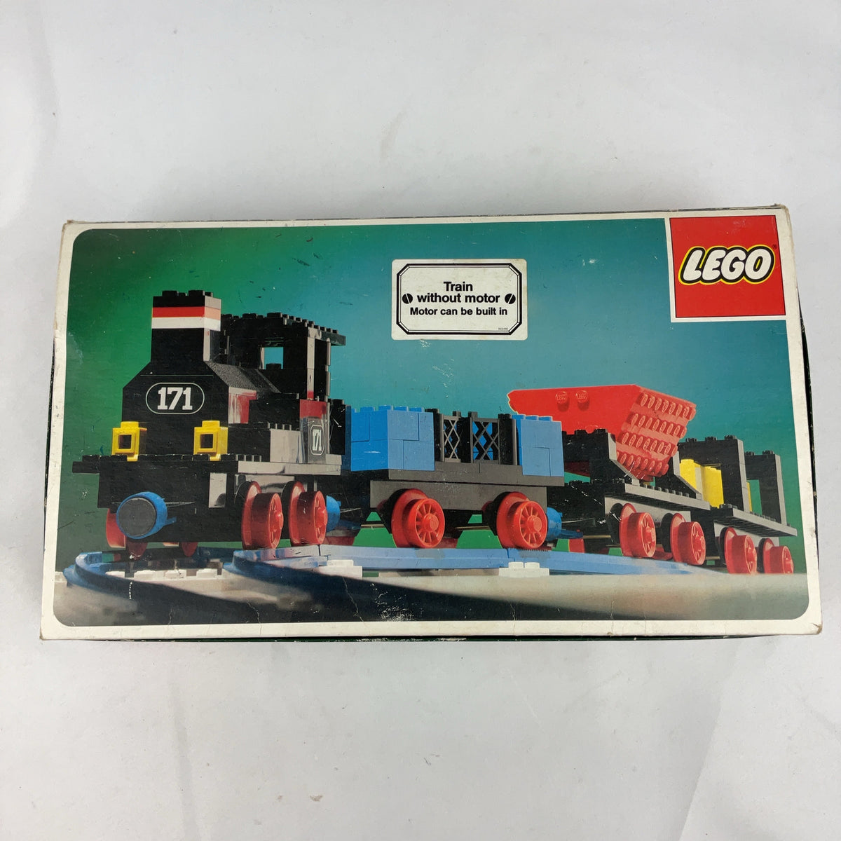 LEGO 171 Train Set Vintage Steam Locomotive Boxed Missing Pieces Sold As Seen
