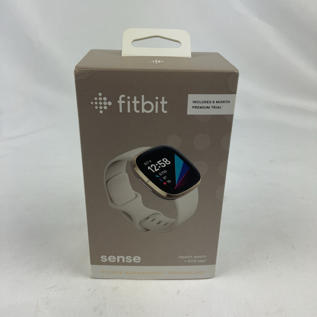 Fitbit Sense Smartwatch Stainless Steel GPS ECG Health Watch