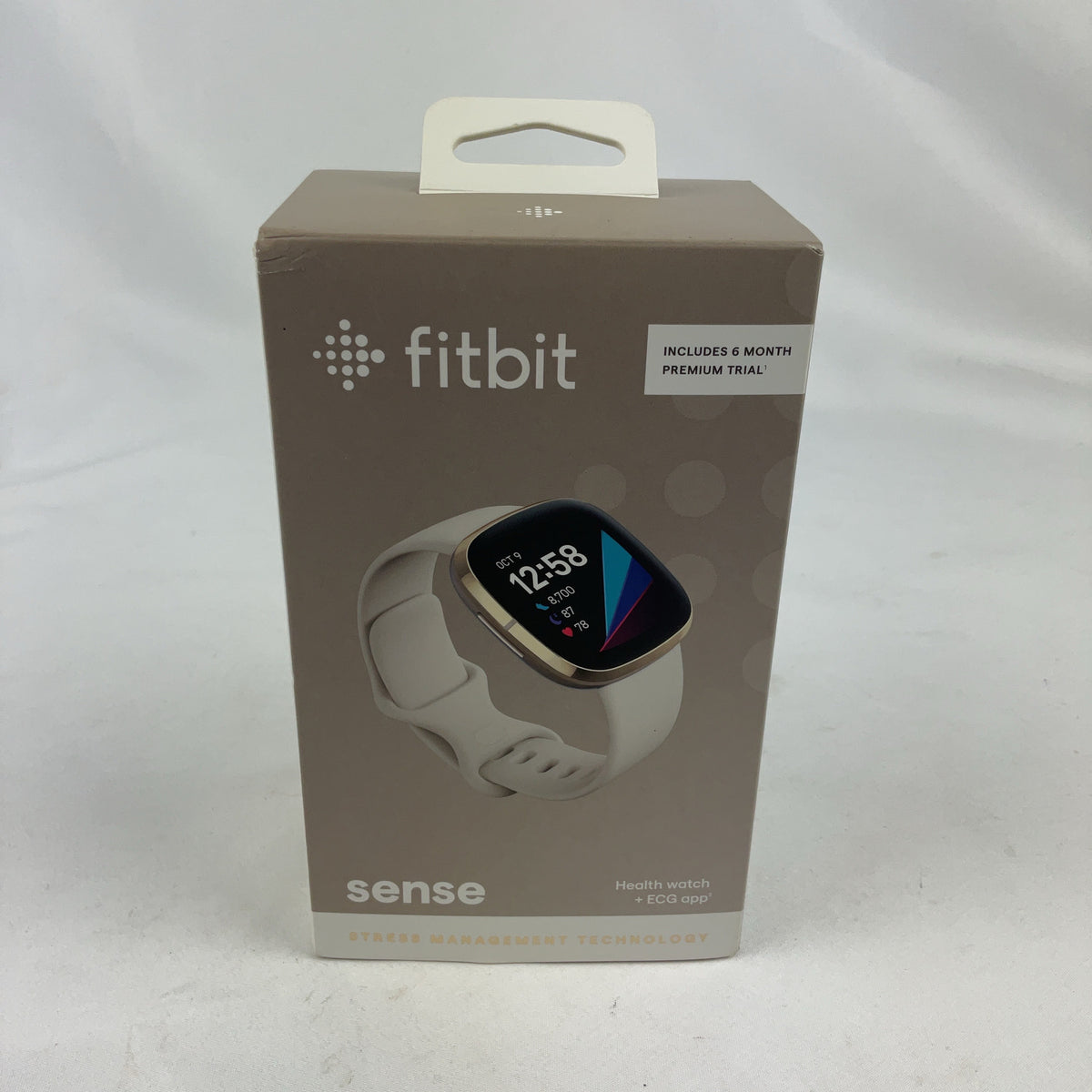 Fitbit Sense Smartwatch Stainless Steel GPS ECG Health Watch