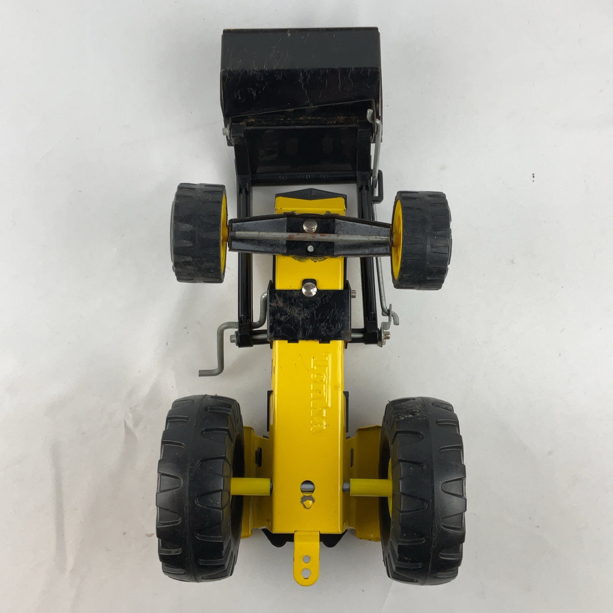 Tonka Articulated Front End Loaders Metal Yellow Vintage XR-101 Toy Set