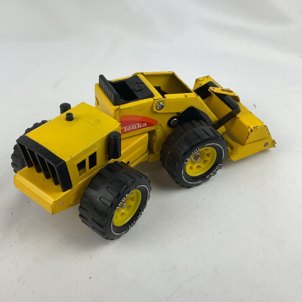 Tonka Articulated Front End Loaders Metal Yellow Vintage XR-101 Toy Set